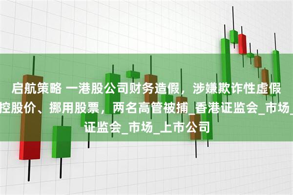 启航策略 一港股公司财务造假，涉嫌欺诈性虚假陈述、操控股价、挪用股票，两名高管被捕_香港证监会_市场_上市公司